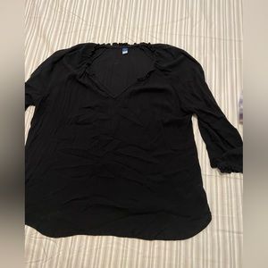 Black blouse from old navy